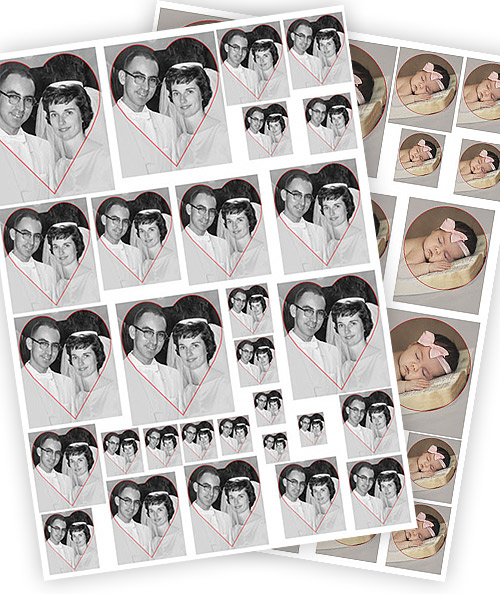 Locket prints from your photo